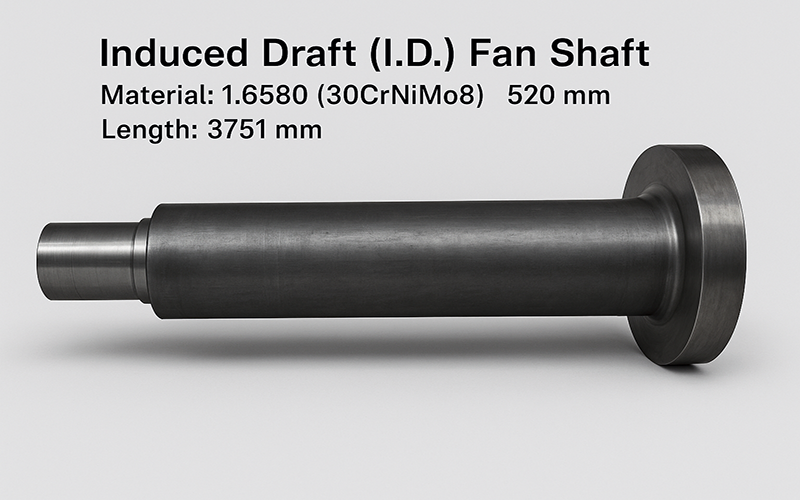 Induced Draft (I.D.) Fan Shaft