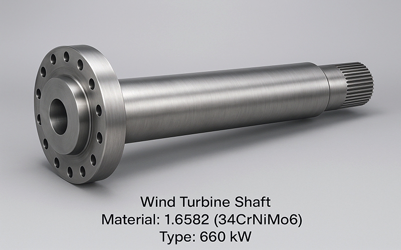 wind turbine shaft